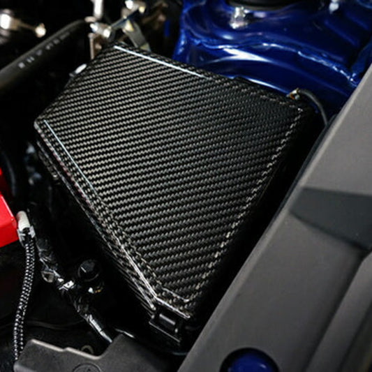 Axis Parts Dry Carbon Fibre Engine Bay Fuse Box Cover for Subaru WRX VB/VN 2022+