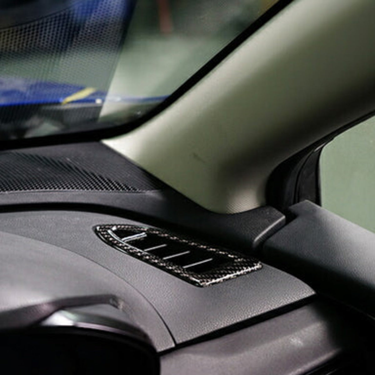 Axis Parts Dry Carbon Fibre Air Con Vent Covers for Subaru WRX (VB) & WRX Sportswagon (VN) 2022-2025