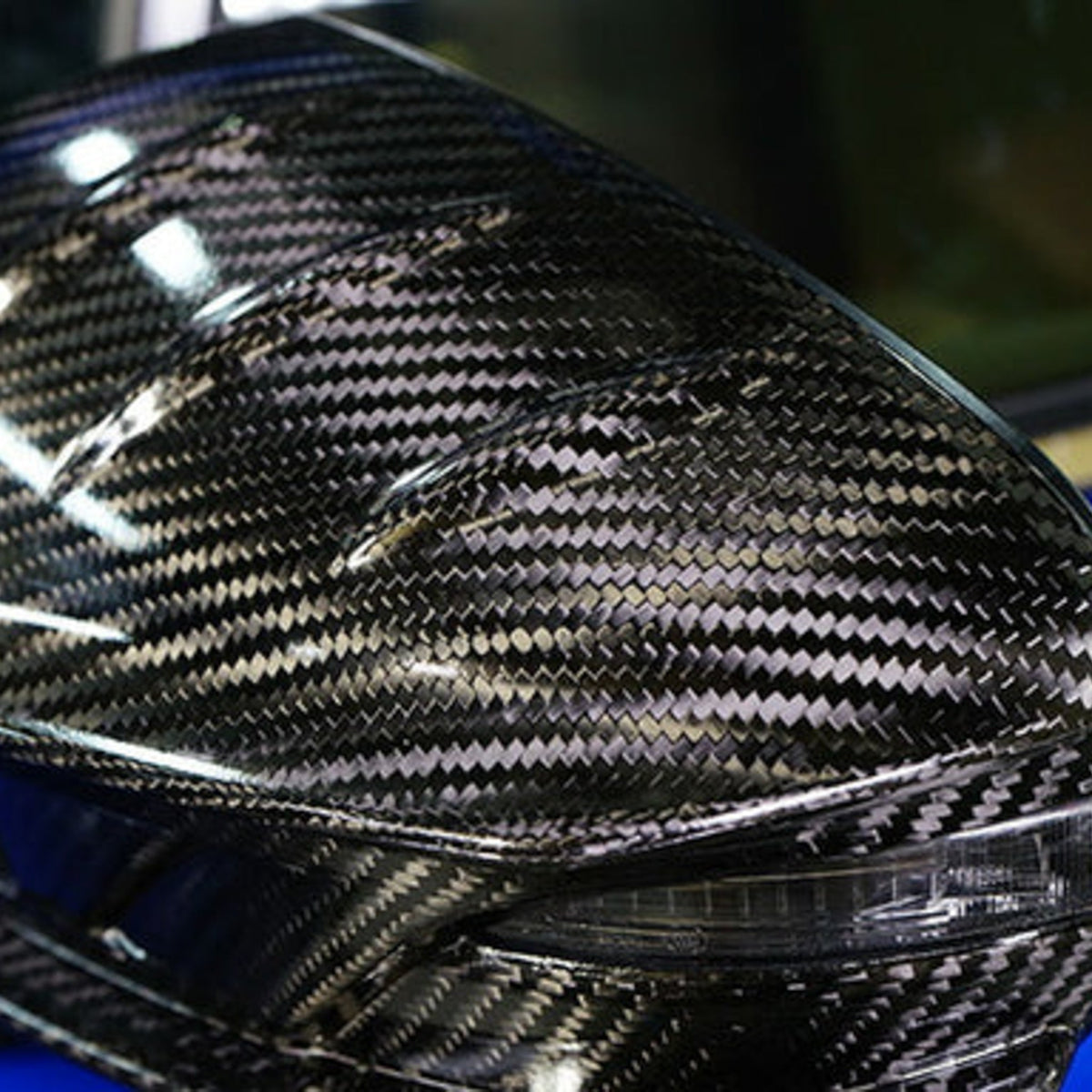 Axis Parts Dry Carbon Fibre Mirror Covers (V2) (Stick-On Covers) for Subaru WRX (VB) & WRX Sportswagon (VN) 2022-2025