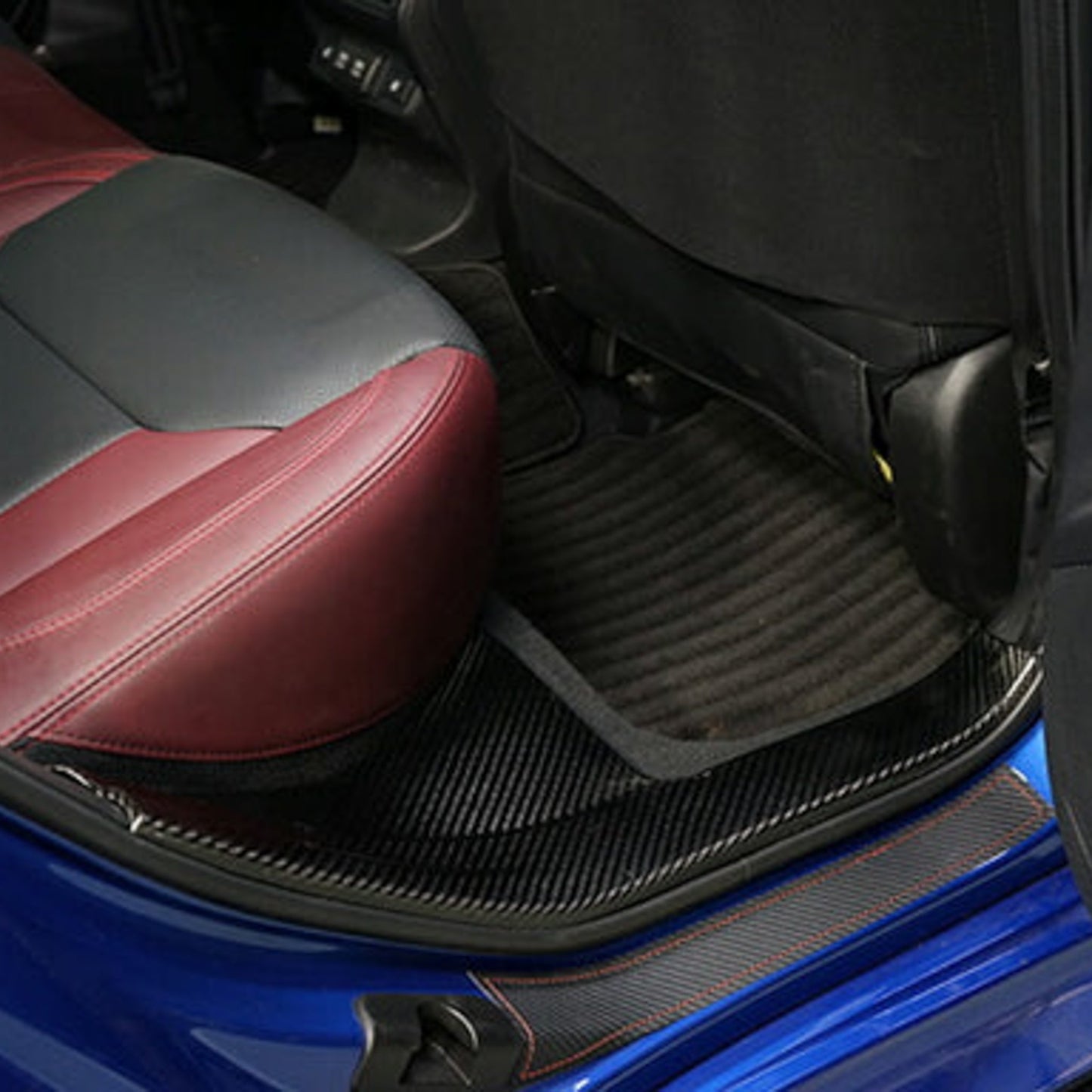 Axis Parts Dry Carbon Fibre Rear Scuff Plate Covers for Subaru WRX (VB) & WRX Sportswagon (VN) 2022-2025