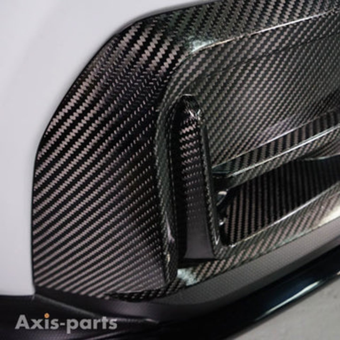 Axis Parts Dry Carbon Fibre Fog Light Bezel Covers for Subaru WRX VB 2022+