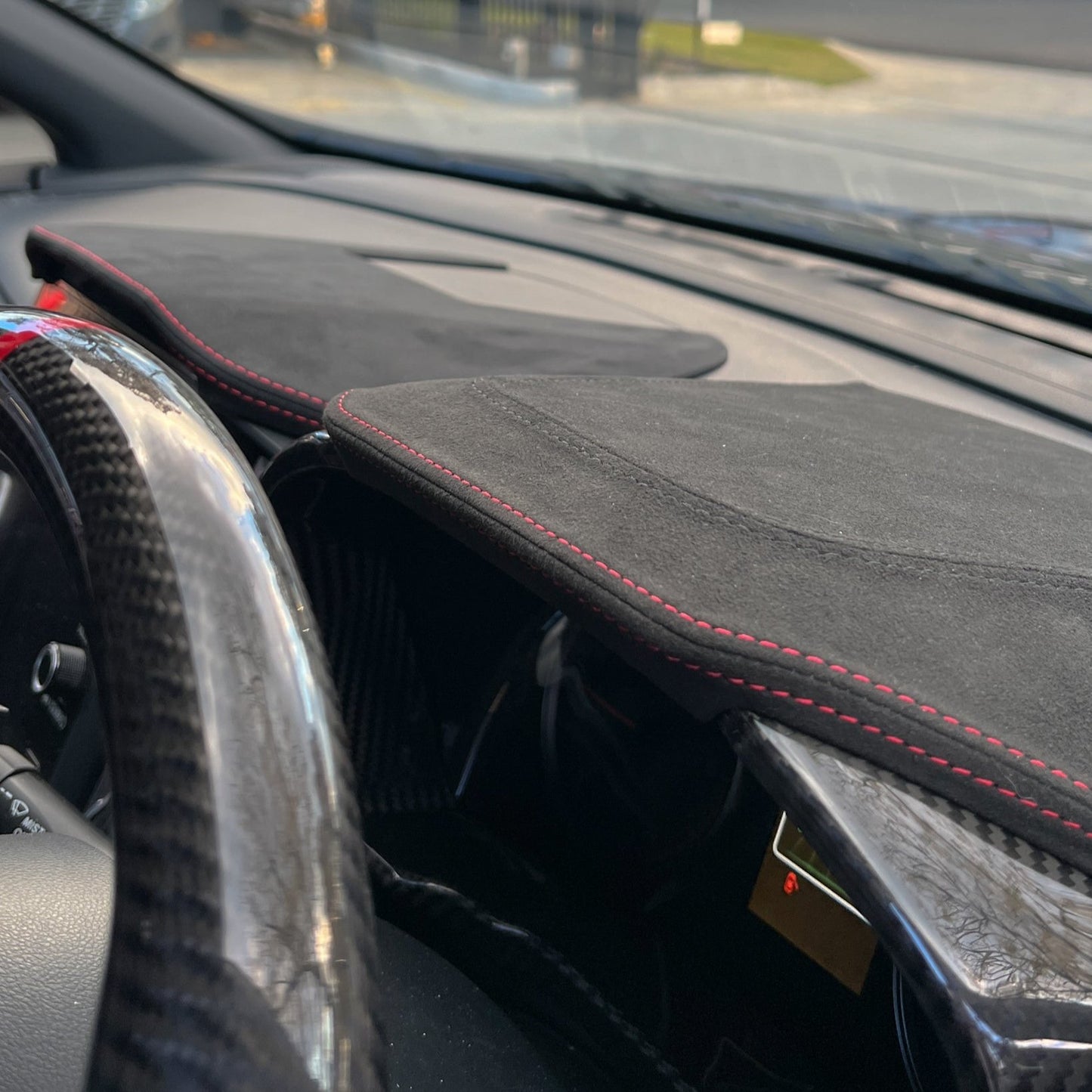 Axis Parts Toray® Ultrasuede Cluster Hood Cover (RHD) for Subaru WRX (VB/VN) / Crosstrek (G6X) 2022+