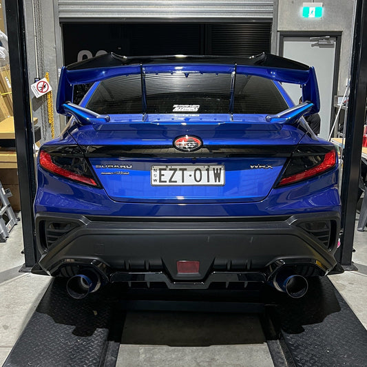 Aeroflow Dynamics Full Titanium Dual Exit 3" Cat Back Exhaust for Subaru WRX VB 2022+