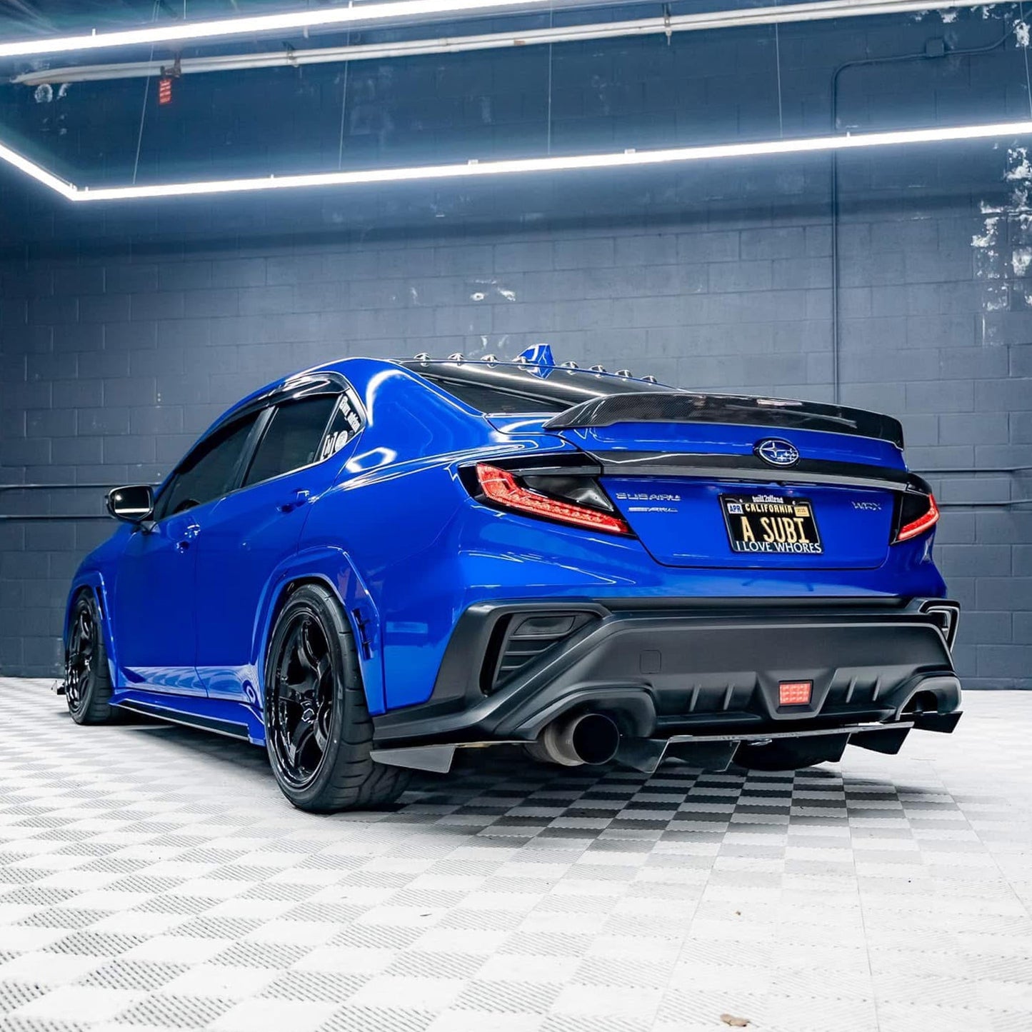 AeroFlow Dynamics S-Spec Paint Matched Side Skirts & Trims for Subaru WRX (VB) 2022+