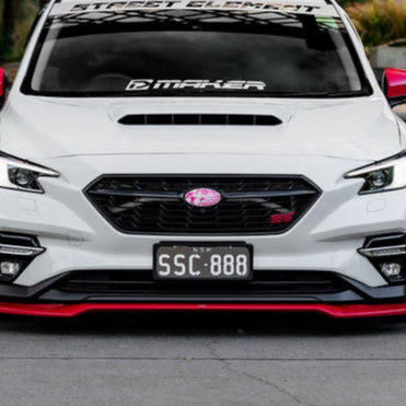 Genuine S4 STI Sport R-Black Front Grille & STI Emblem for Subaru WRX VN 2022+ (Part Number: 91121VC1XX)