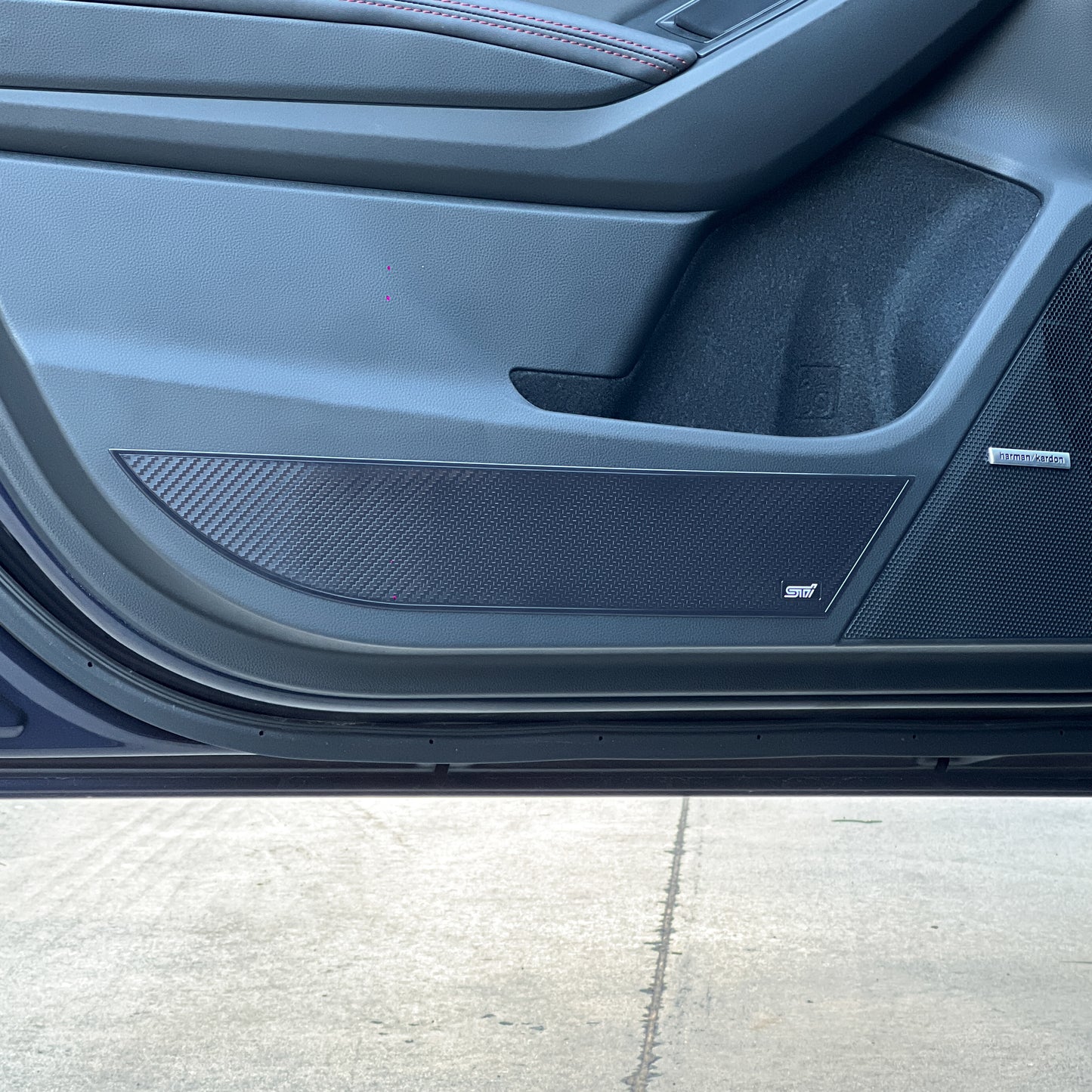 Genuine STI Inner Door Protectors for Subaru WRX & Other Models (Part Number: STSG191014XX)