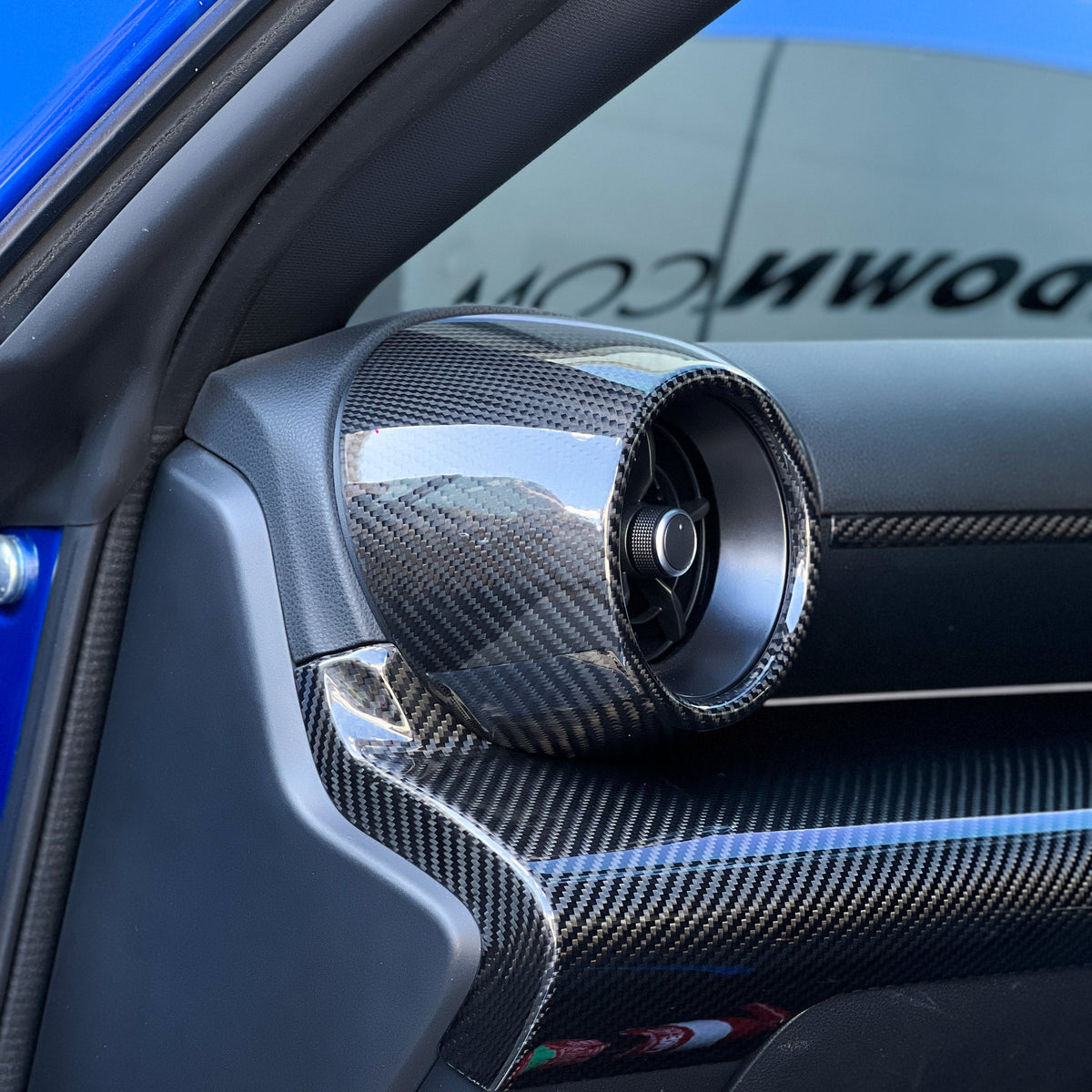 FloKraft Dry Carbon Fibre Side Vent Cover for Subaru BRZ (ZD8) & Toyota GR86 (ZN8) 2022-2026