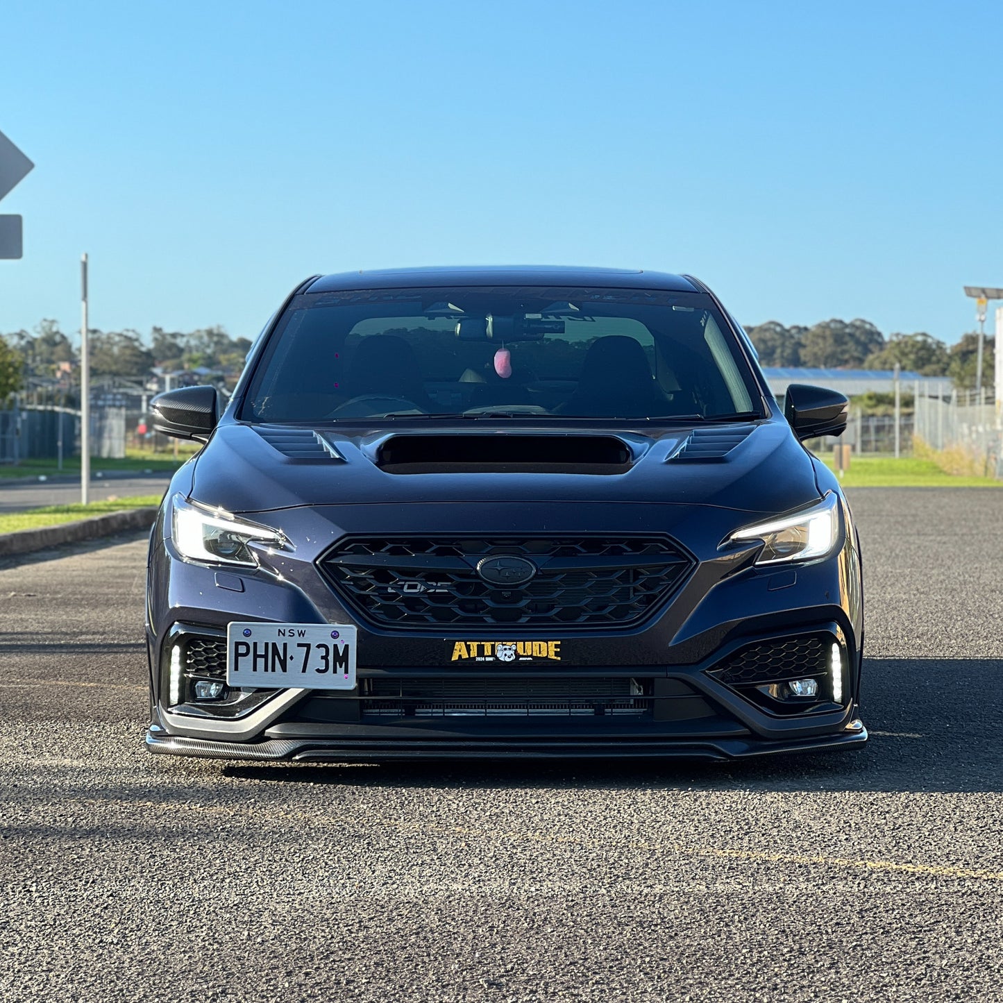 Suya Number Plate Relocation Kit & SBM '24 Collection Cover for Subaru WRX VB/VN 2022+