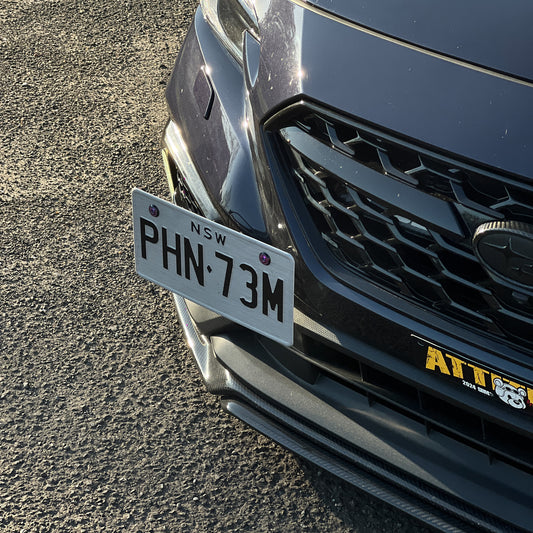 Suya Number Plate Relocation Kit & SBM '24 Collection Cover for Subaru WRX VB/VN 2022+