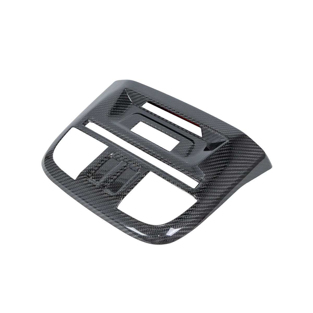 FloKraft Dry Carbon Fibre Overhead Map Light Cover (Non-Eyesight Models) for Subaru WRX (VB) 2022-2025