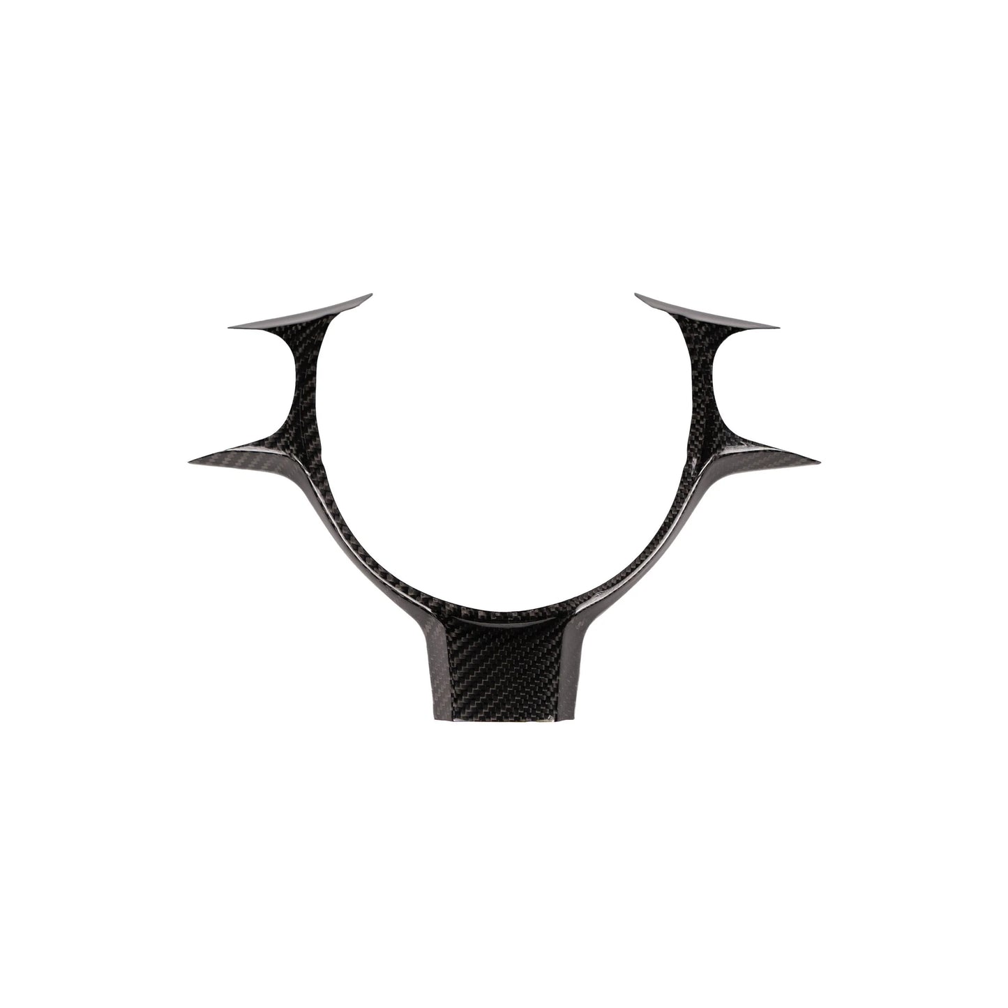 FloKraft Dry Carbon Fibre Steering Wheel Trim Covers (3-Piece) for Subaru BRZ (ZD8) / Toyota GR86 (ZN8) 2022+