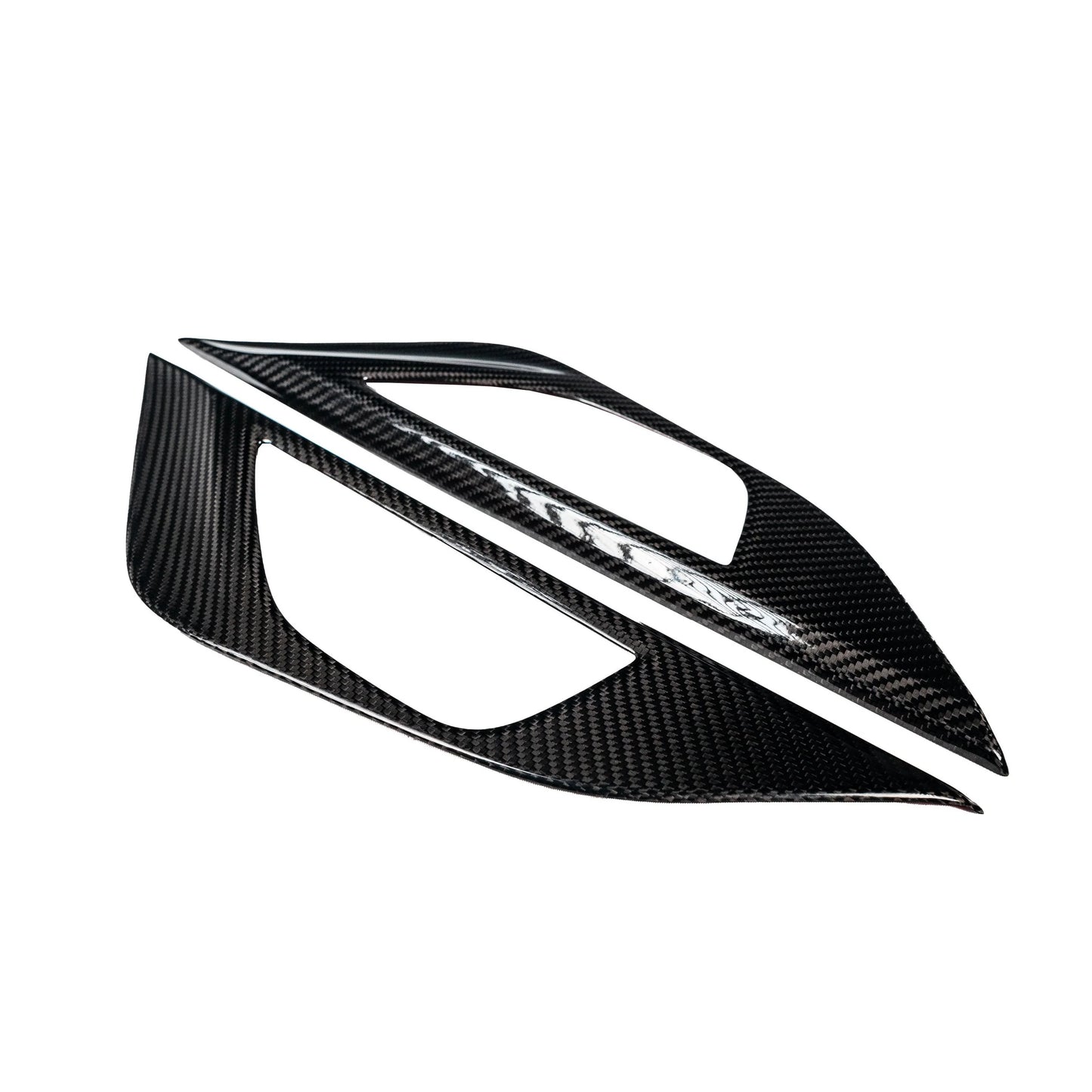 FloKraft Dry Carbon Fibre Front & Rear Inner Door Handle Trim Covers for Subaru WRX VB/VN 2022+