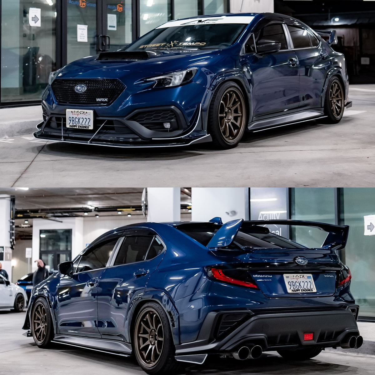 AeroFlow Dynamics S-Spec Paint Matched Fender Flares (+10mm) for Subaru WRX (VB) 2022+