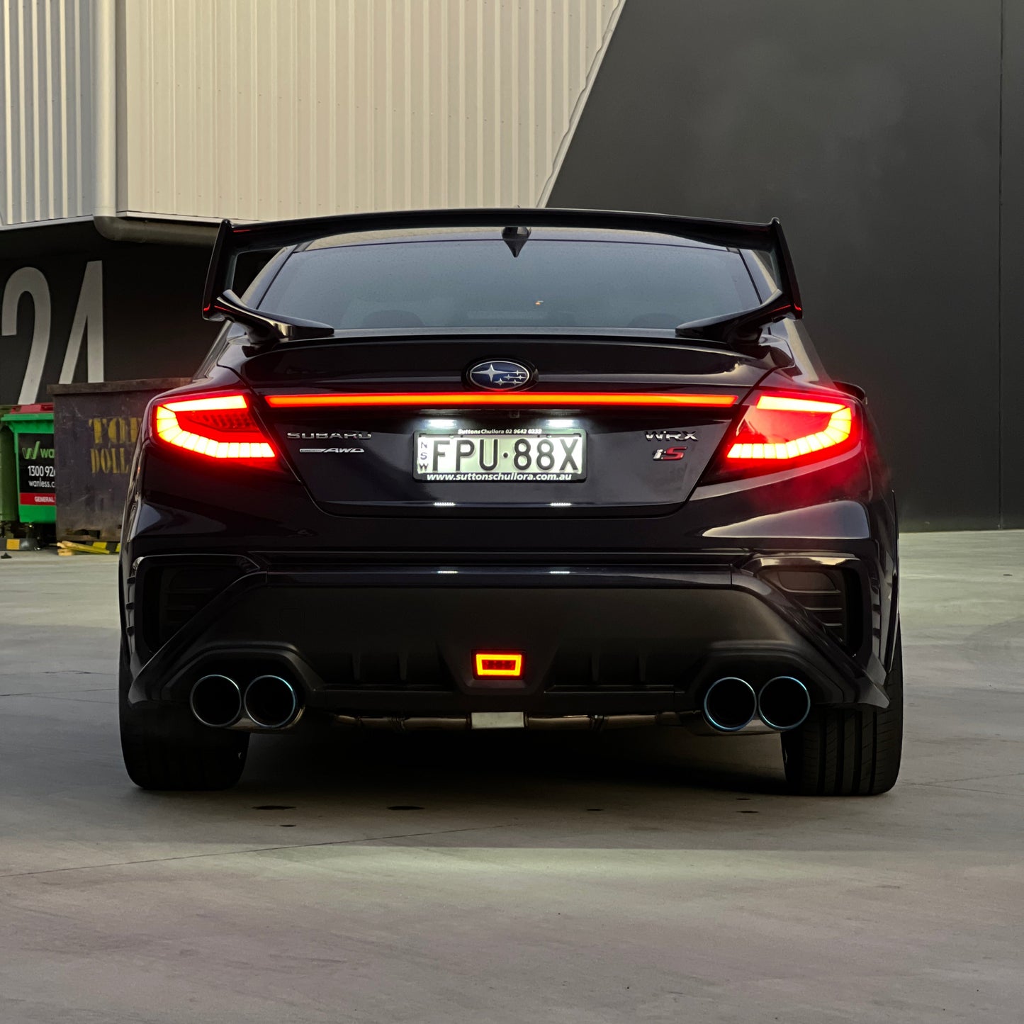Suya Number Plate LED Panel Lights for Subaru BRZ/Levorg/WRX & Other Models
