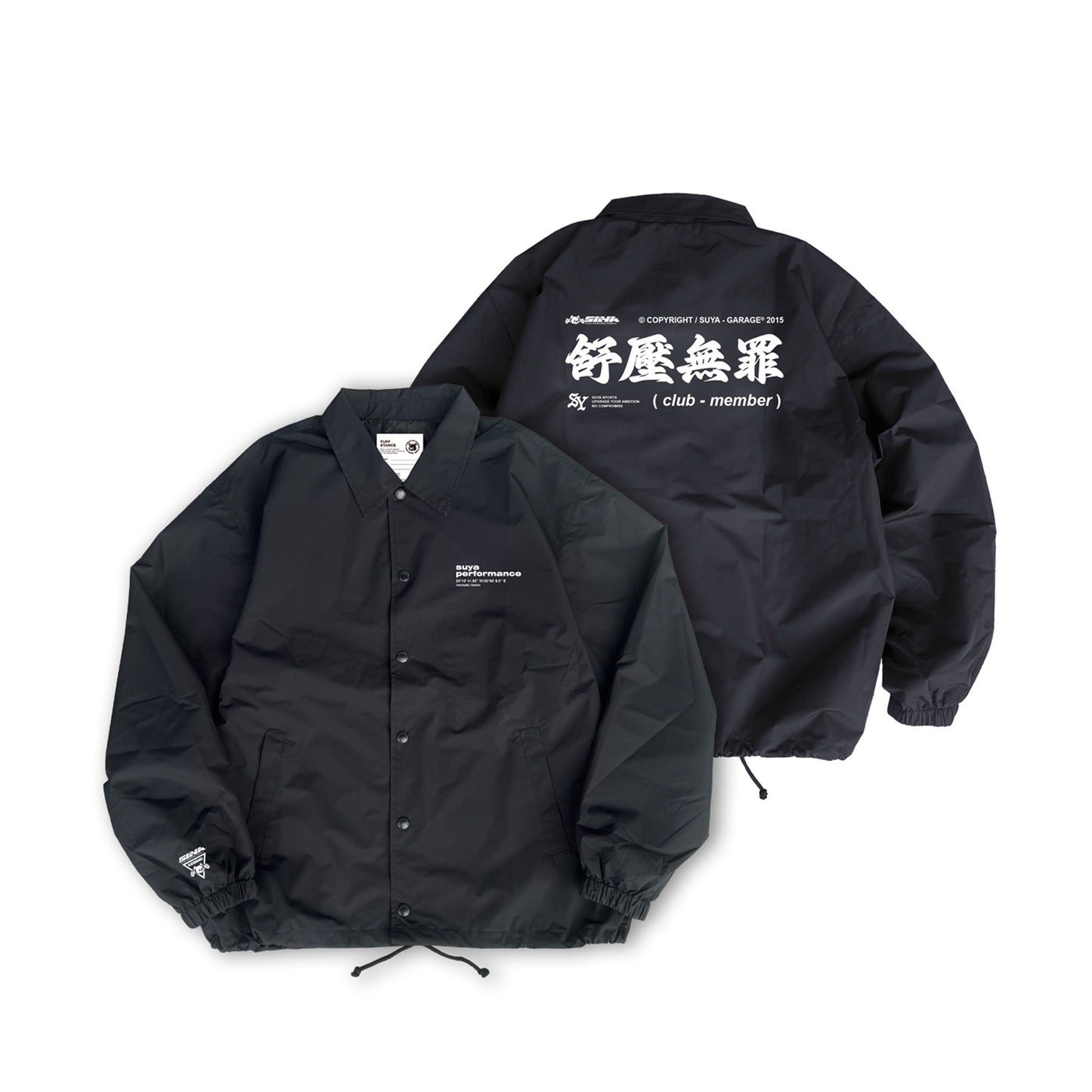 SUYA Apparel (Winter '26 Collection) Winter Coach Jacket - "SUYA Characters"