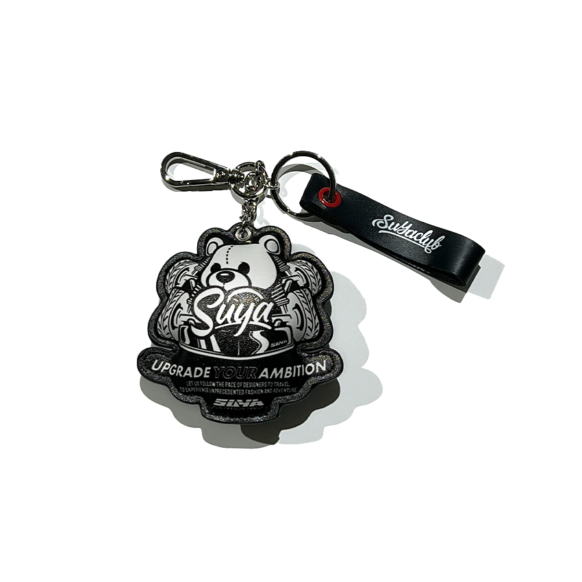 Suya "Suya Bear" Tag w/ Pillow Key Ring for Subaru BRZ/Levorg/WRX & Other Models