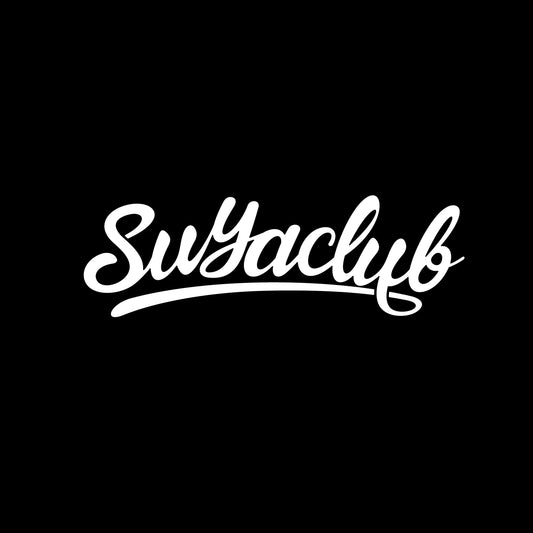 Suya "Suya Club Italic" Car Vinyl Decal/Sticker for Subaru BRZ/Levorg/WRX & Other Models