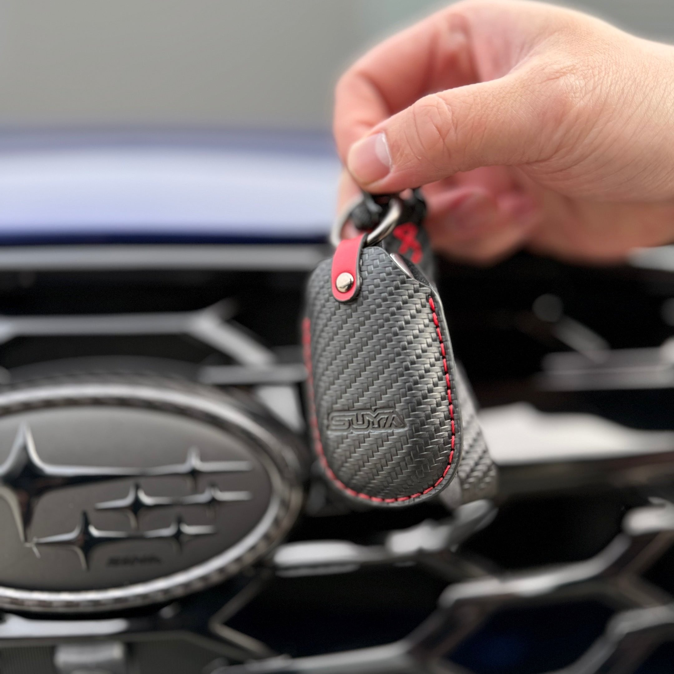Subaru WRX Key Cover Leather Strap DMAKER AU – DMAKER Australia