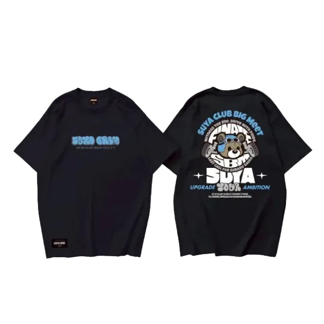 SUYA Apparel (Exclusive SBM '25 Collection) Black Crew T-Shirt