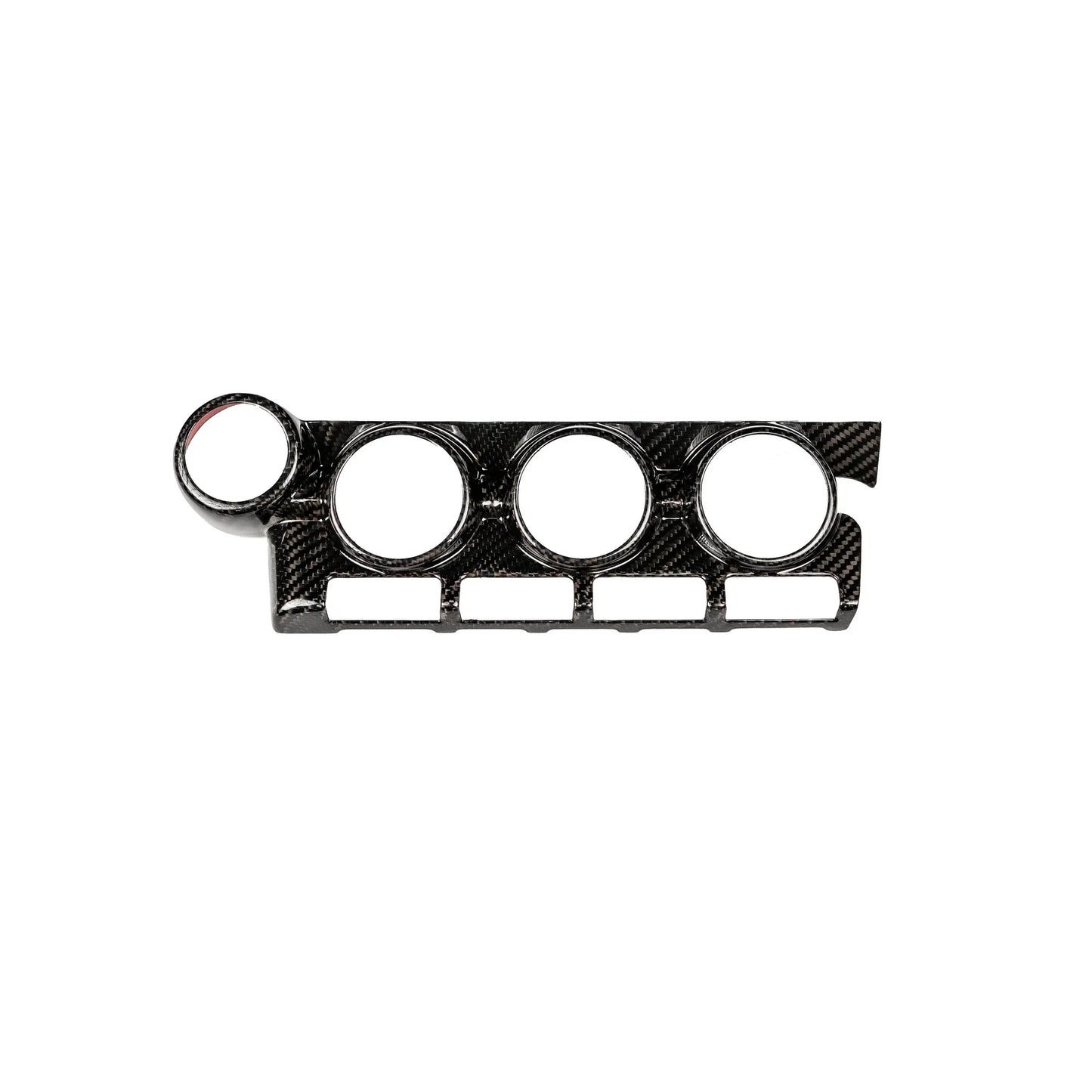 FloKraft Dry Carbon Fibre Centre Knob Panel Cover for Subaru BRZ (ZD8) & Toyota GR86 (ZN8) 2022-2026