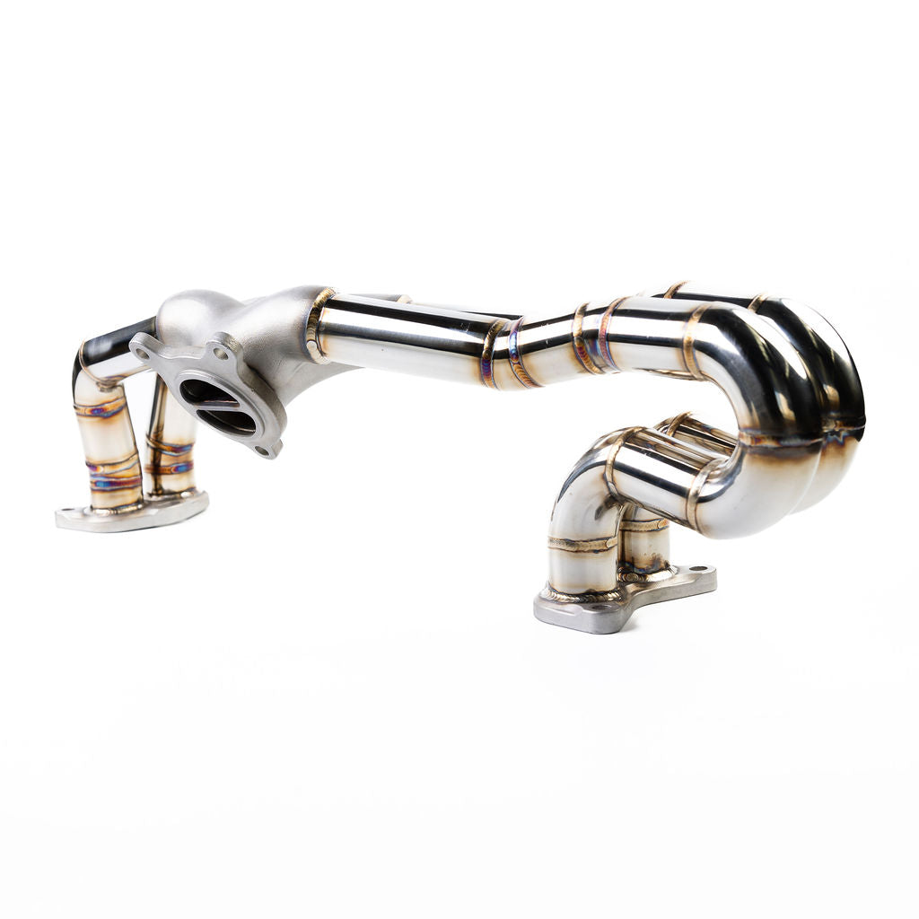 AeroFlow Dynamics Stainless Steel Unequal Length Turbo Exhaust Headers for Subaru WRX (VB) 2022+