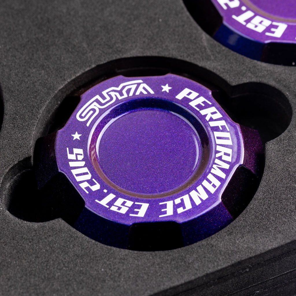 SUYA Car Supplies - Engine Bay - Oil Caps (Painted) for Subaru BRZ / Levorg / WRX & Other Models