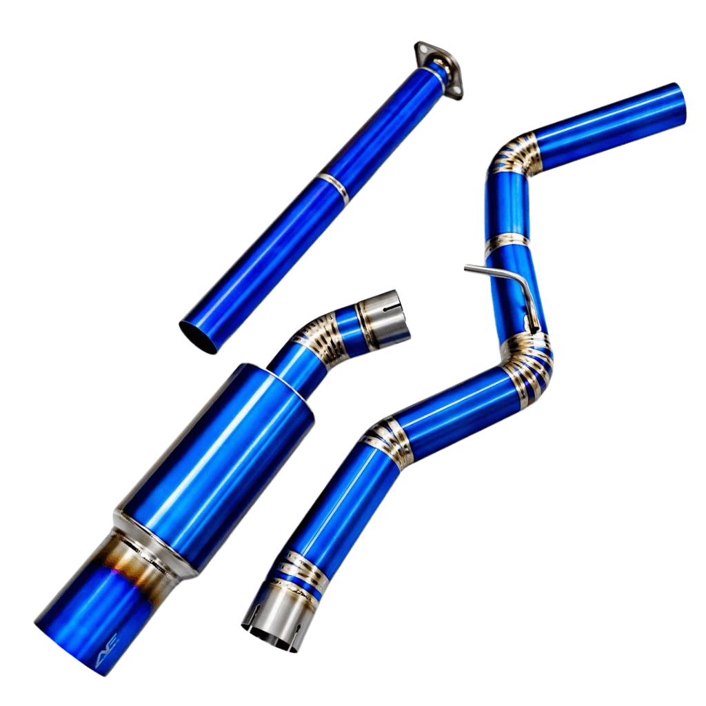 AEROFLOW DYNAMICS Full Titanium Single Exit 3" Cat Back Exhaust For Subaru WRX VB 2022+