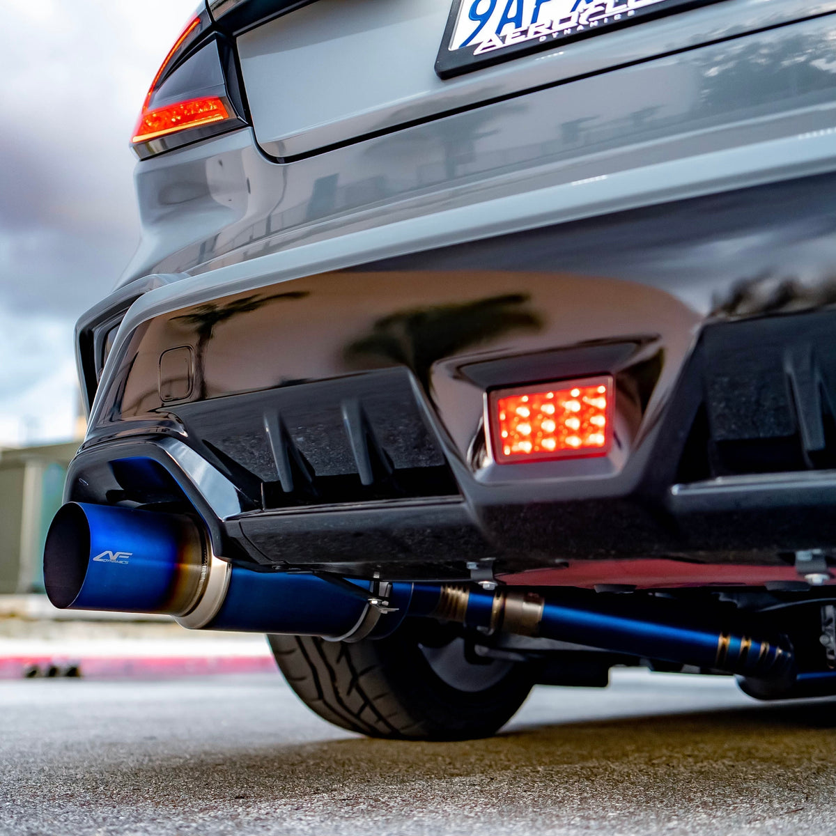 AFD Full Titanium Single Exit 3" Cat Back Exhaust for Subaru WRX (VB) 2022-2026
