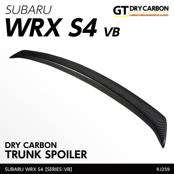 Axis Parts Dry Carbon Fibre Low-Profile Boot Spoiler for Subaru WRX VB 2022+