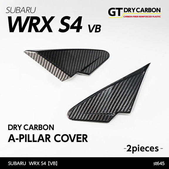 Axis Parts Dry Carbon Fibre A-Pillar Covers (2-Piece) for Subaru WRX VB/VN 2022+