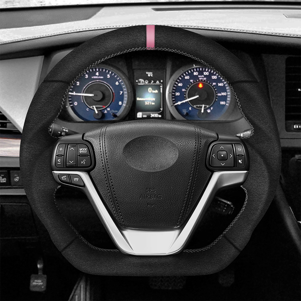 CEEHOR Steering Wheel Customisation Option – Coloured Centre Line for Nappa Leather / Alcantara Suede