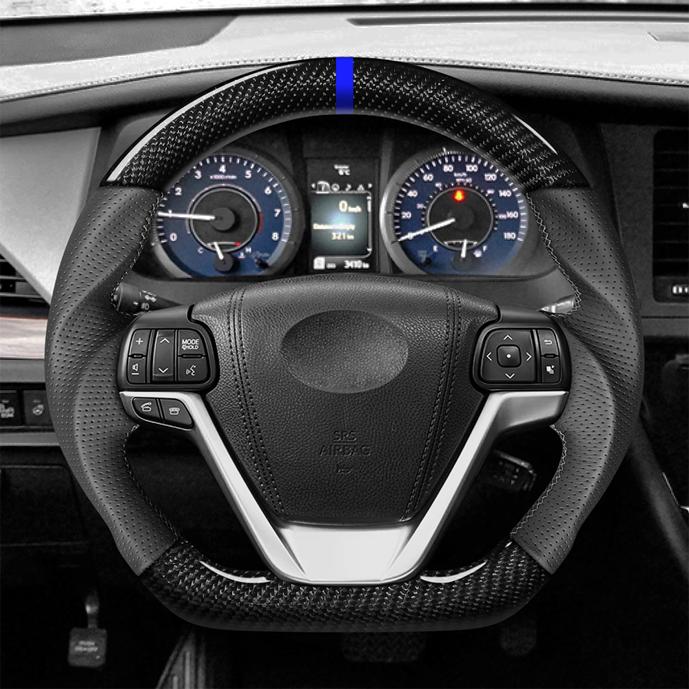 CEEHOR Steering Wheel Customisation Option – Coloured Centre Line for Carbon Fibre / Forged Composite