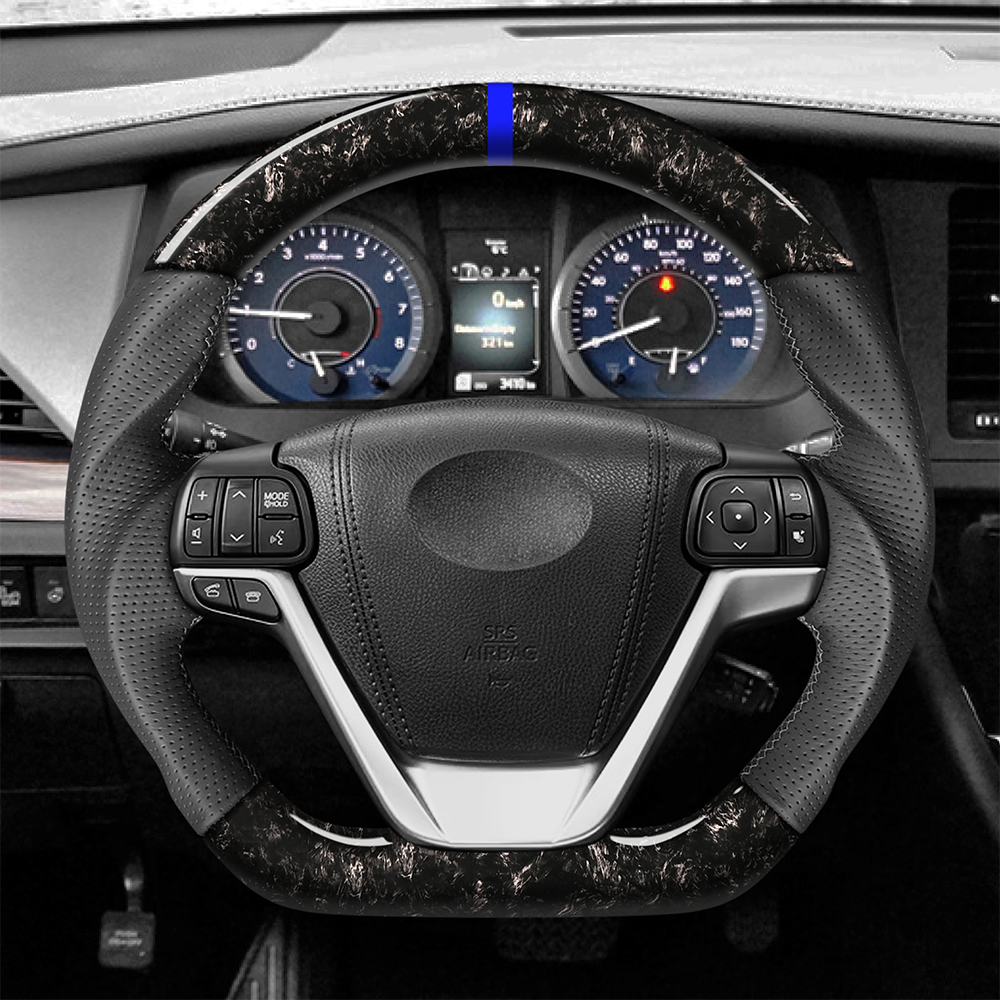 CEEHOR Steering Wheel Customisation Option – Coloured Centre Line for Carbon Fibre / Forged Composite