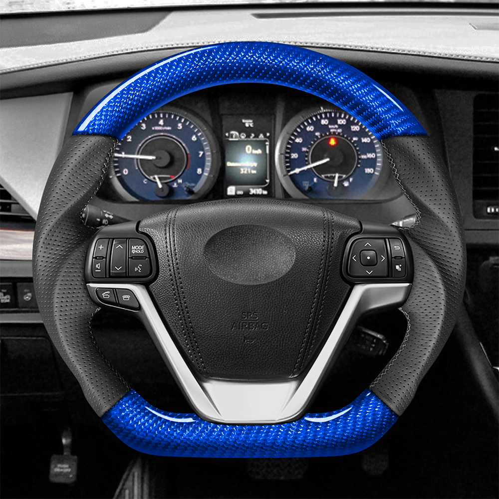 CEEHOR Steering Wheel Customisation Option – Coloured Carbon Fibre