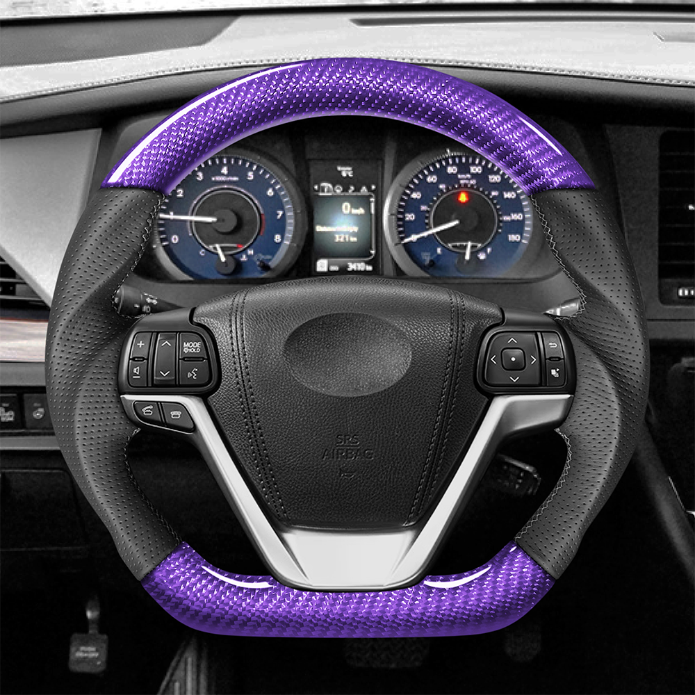 CEEHOR Steering Wheel Customisation Option – Coloured Carbon Fibre