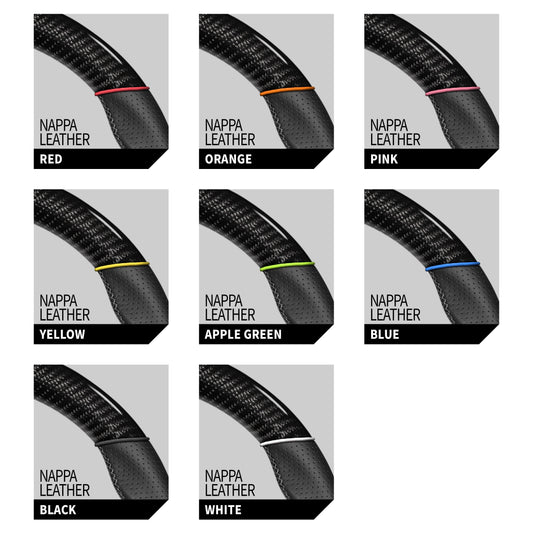 CEEHOR Steering Wheel Customisation Option – Coloured Bolt Rope for Nappa Leather