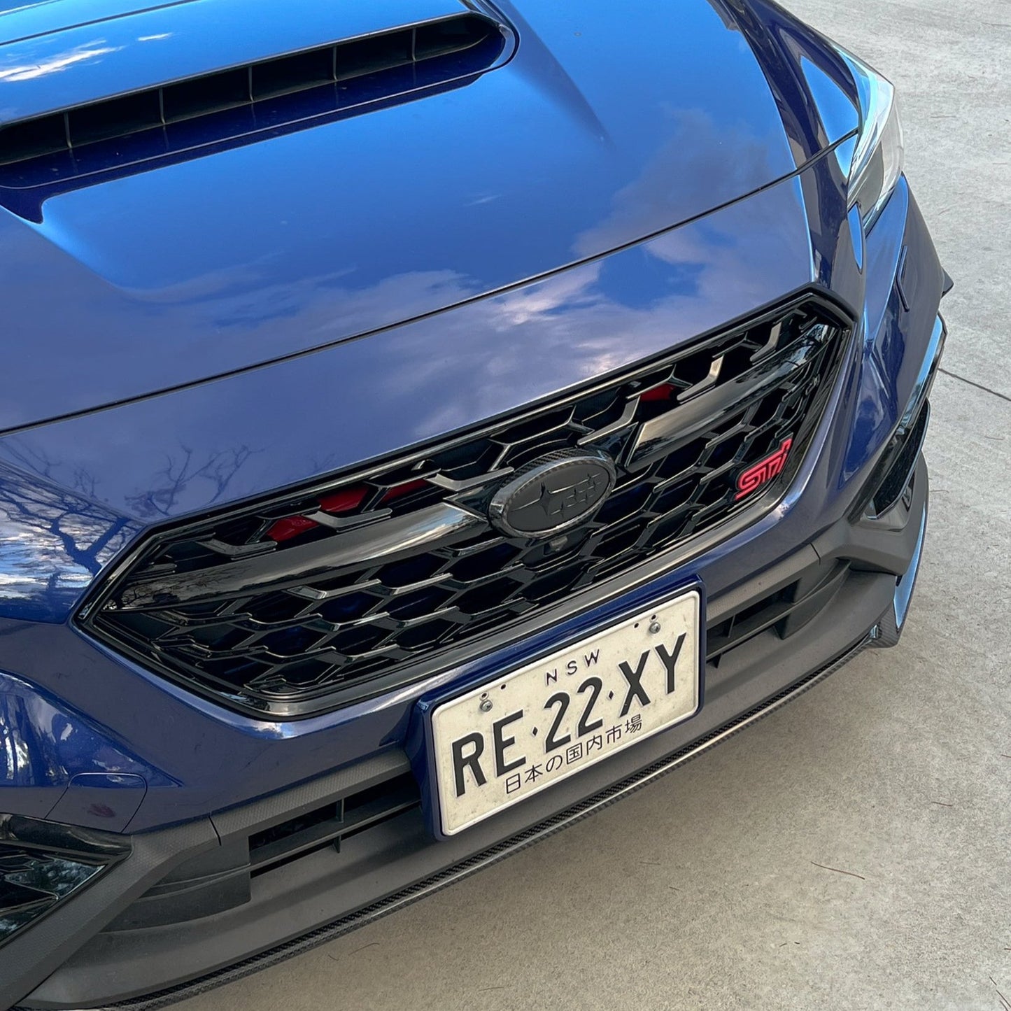 SUBARU GENUINE OEM STI Sports R Front Grille w/ STI Logo For 2022+ Subaru WRX VB [91121VC2XX]