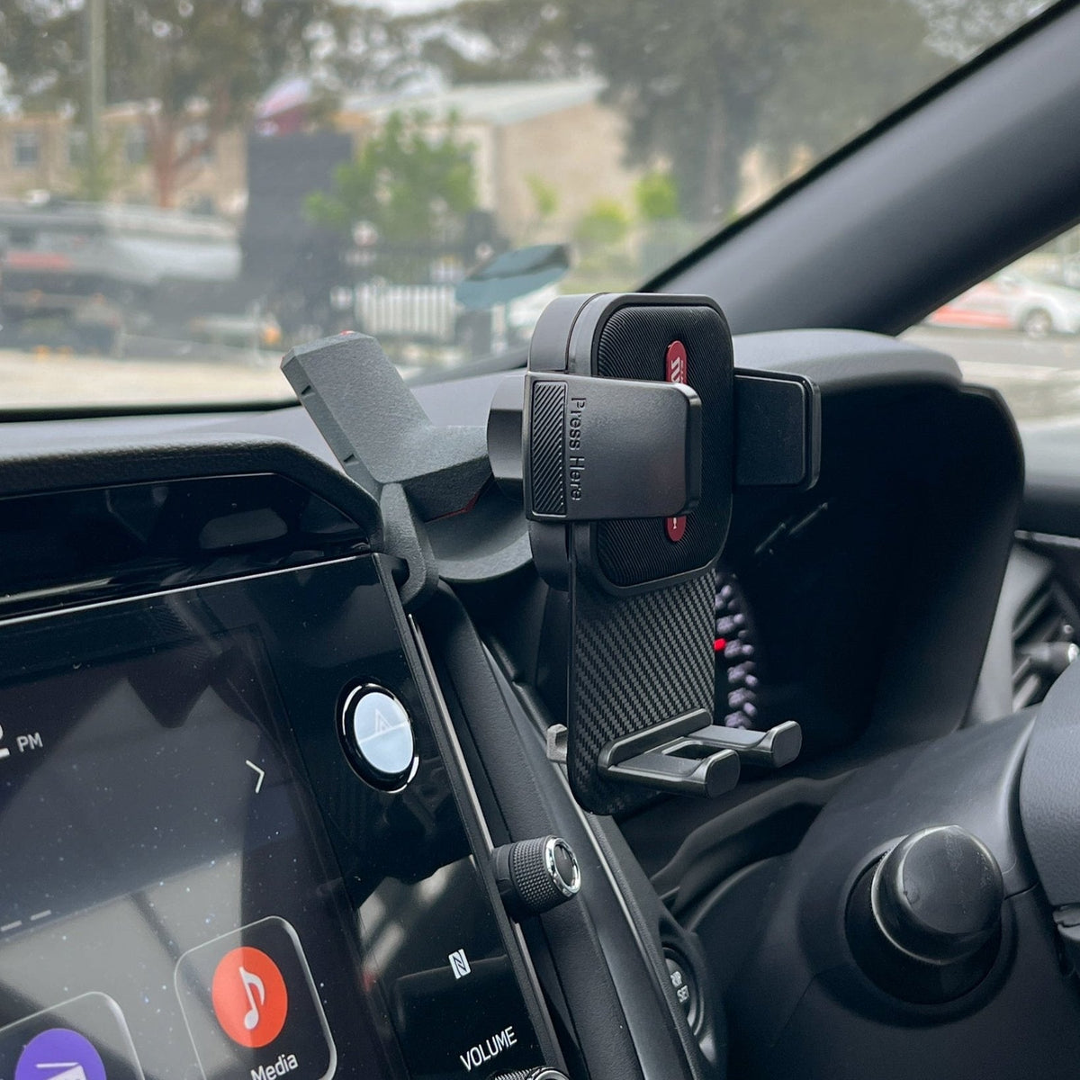 Axis Parts Single Device Smartphone Holder for Subaru BRZ (ZD8) & Toyota GR86 (ZN8) 2022-2026