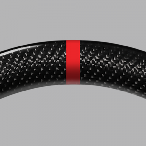 CEEHOR Steering Wheel Customisation Option – Coloured Centre Line for Carbon Fibre / Forged Composite
