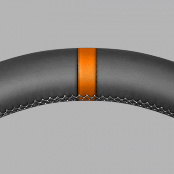 CEEHOR Steering Wheel Customisation Option – Coloured Centre Line for Nappa Leather / Alcantara Suede