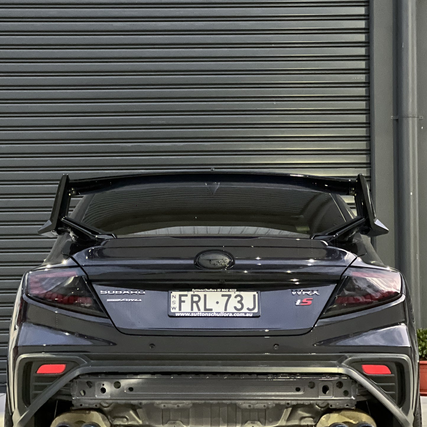 DMAKER VIZ-Spec Wing Spoiler for Subaru WRX VB Sedan 2022+ [Paint Matched]