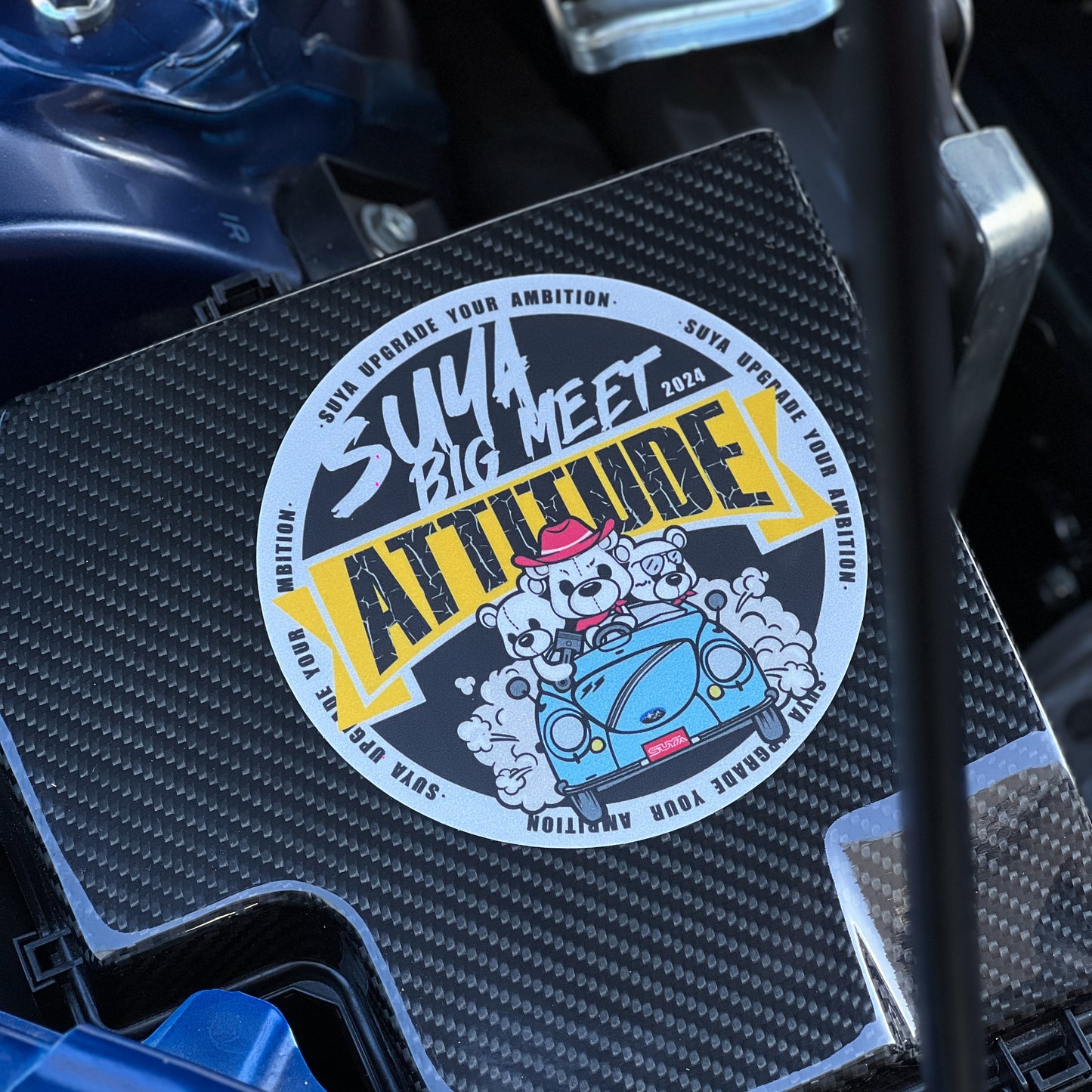 Suya (Exclusive SBM '24 Collection) Car Vinyl Decal/Sticker for Subaru BRZ/Levorg/WRX & Other Models