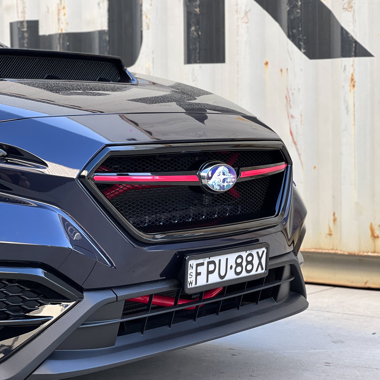 DMAKER VS-Spec Front Mesh Grille for Subaru WRX VB Sedan / VN Sportswagon 2022+ [Paint Matched]