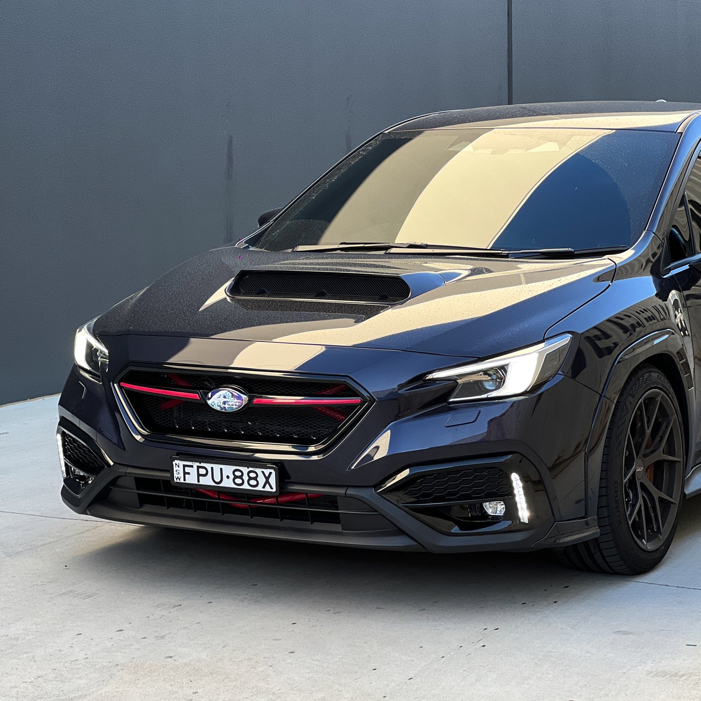 DMAKER VS-Spec Front Mesh Grille for Subaru WRX VB Sedan / VN Sportswagon 2022+ [Paint Matched]