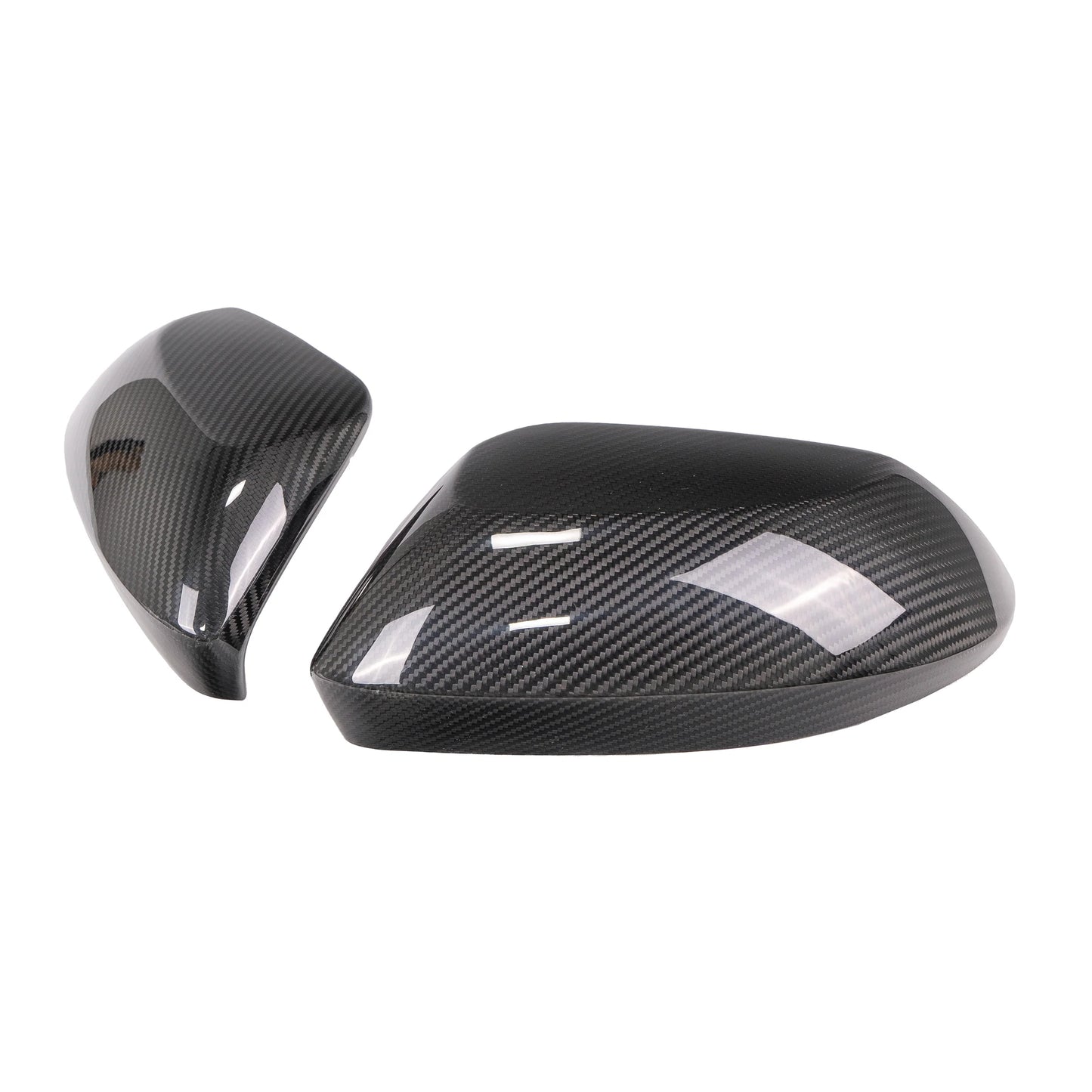 FloKraft Dry Carbon Fibre Mirror Covers (Stick-On Covers) for Toyota Corolla 2018+ / GR Corolla 2022+