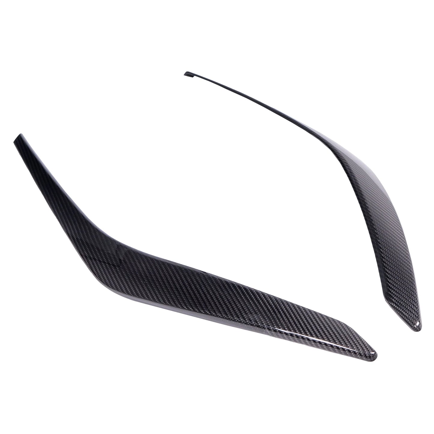 FloKraft Dry Carbon Fibre Front Inner Door Handle Trim Covers for Toyota Corolla 2018+ / GR Corolla 2022+