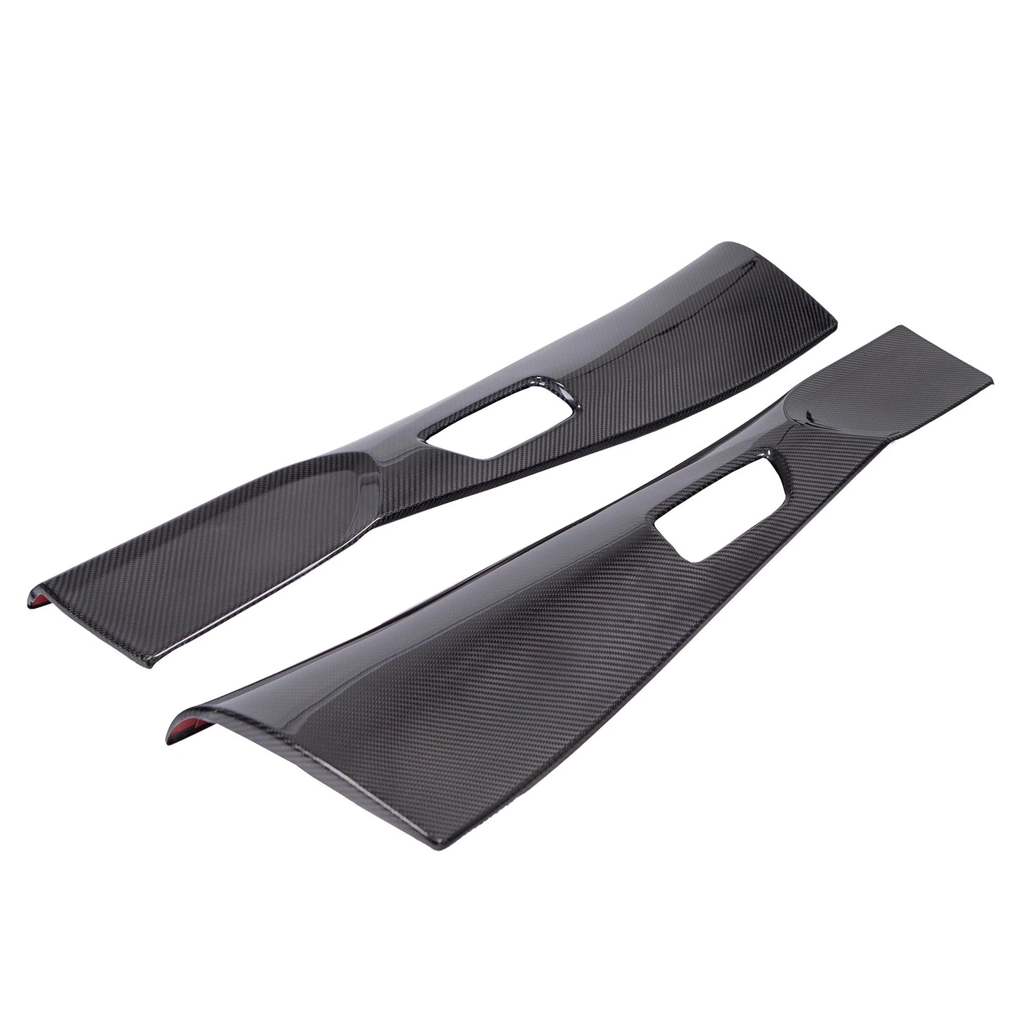 FloKraft Dry Carbon Fibre Front Inner Door Trim Covers for Toyota Corolla 2018+ / GR Corolla 2022+