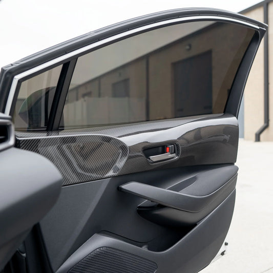 FloKraft Dry Carbon Fibre Front Inner Door Trim Covers For Toyota Corolla 2018+ / GR Corolla 2022+