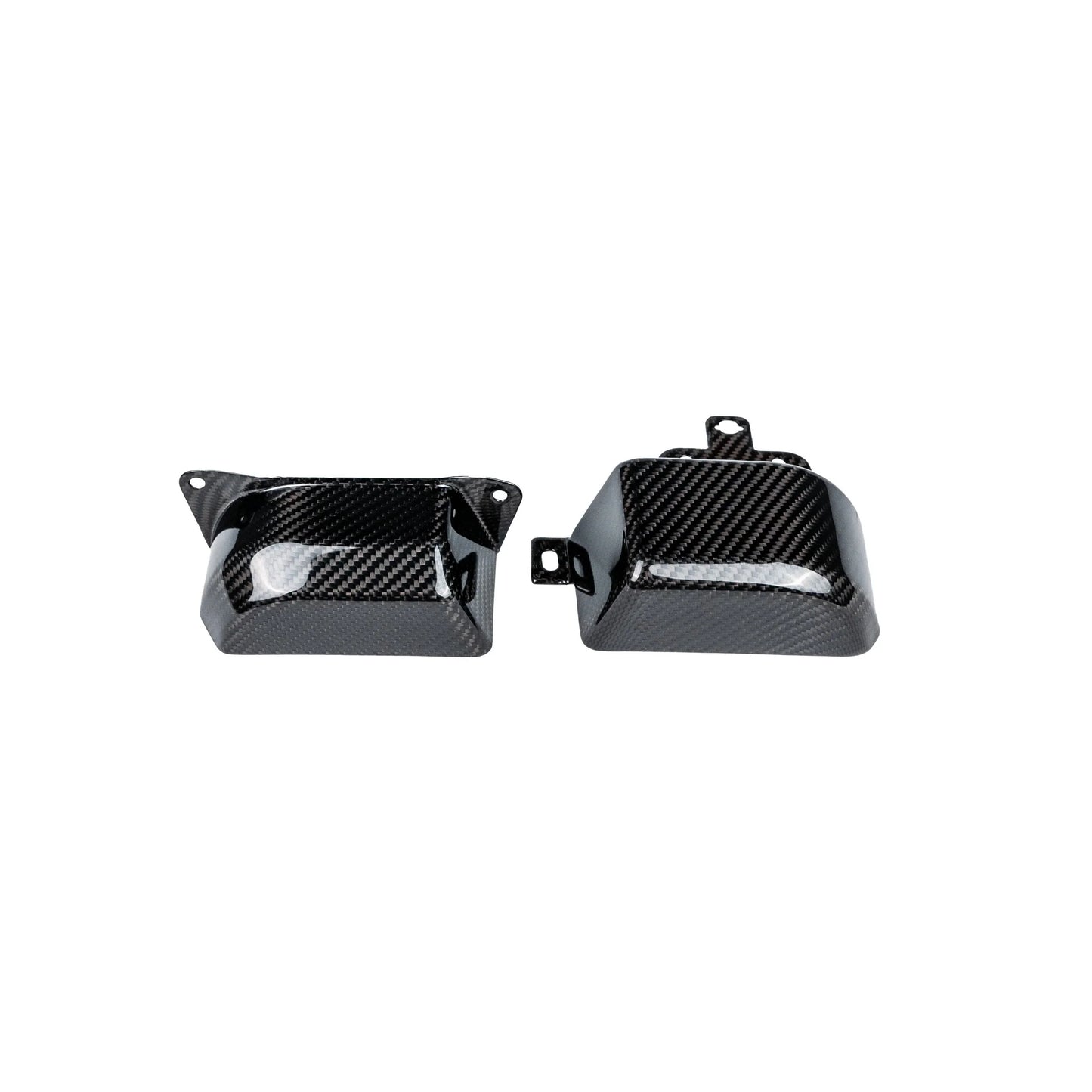 FloKraft Dry Carbon Fibre Engine Bay Pulley Covers for Subaru BRZ (ZD8) / Toyota GR86 (ZN8) 2022+
