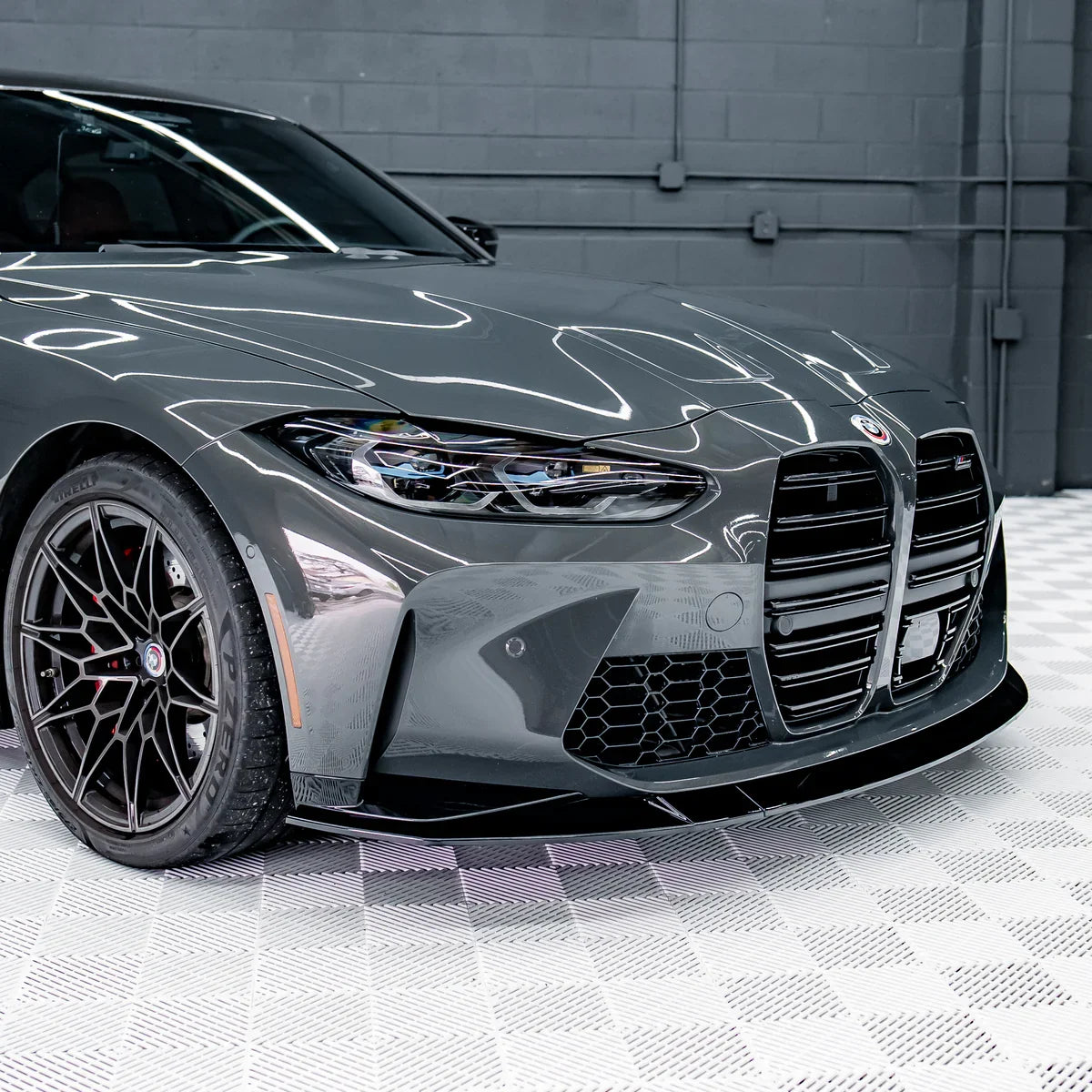 AFD GT1-Spec Front Lip / Under Spoiler (3-Piece) for BMW M3 (G80) (G81) & M4 (G82) (G83) 2020-2026